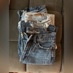 Jeans bundle size 2-3 high rise straight leg vintage